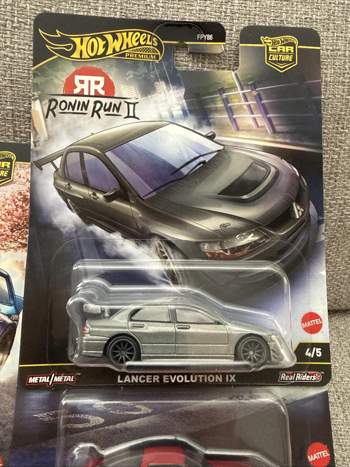 Hot Wheels 2025 Car Culture Mix M- Ronin Run II – Set of 5 Cars – FPY86-961M