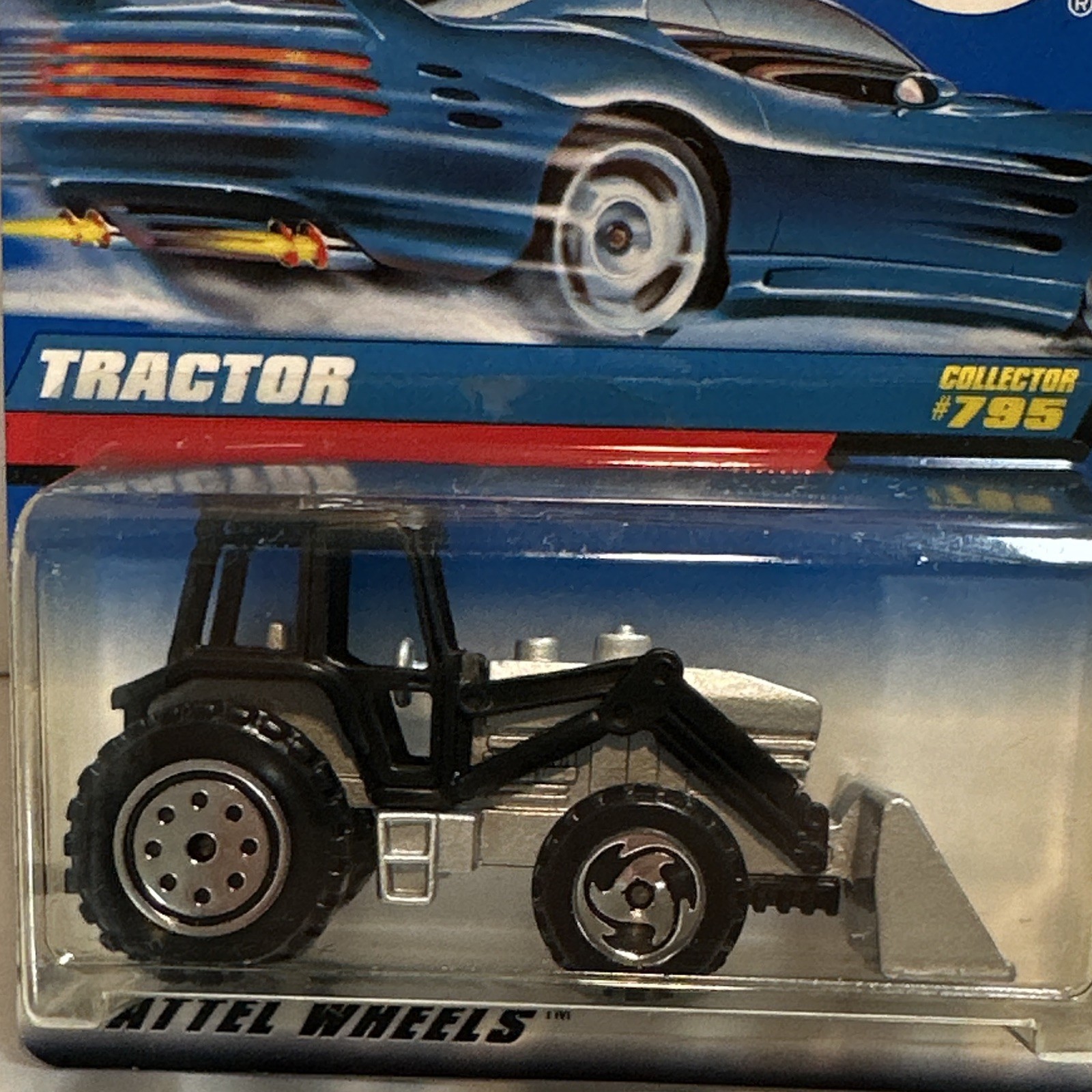 Hot Wheels Series Tractor Black/Silver 1:64 Diecast Unopened Box Age 4+