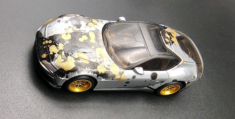 *Custom Hot Wheels* Ferrari 12Cilindri “Artsy Silverian” By NoScalpCustoms