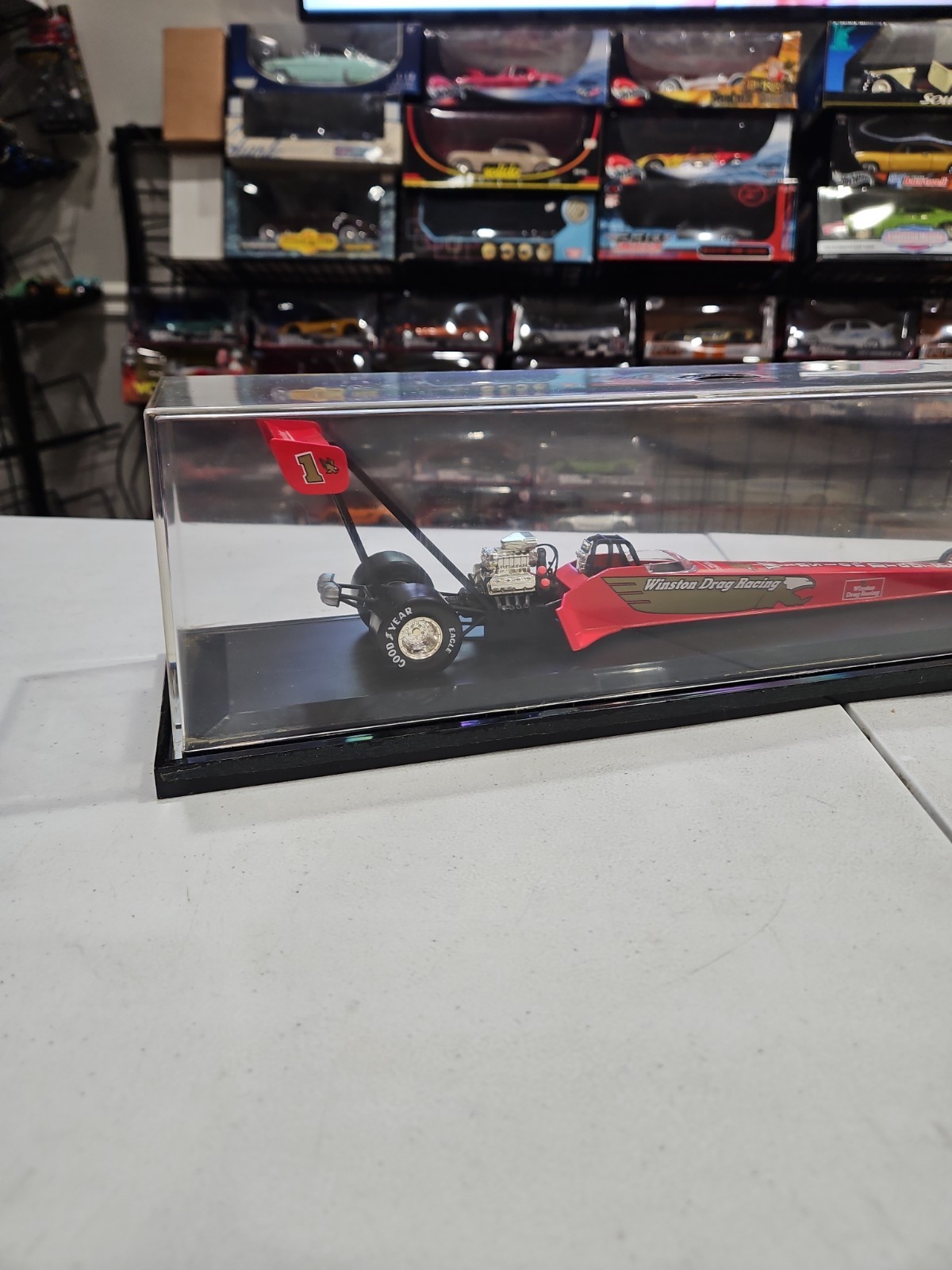 ACTION 1996 WINSTON DRAG RACING TOP FUEL DRAGSTER 1/24 W/ CASE 🇺🇸 SHIPPED
