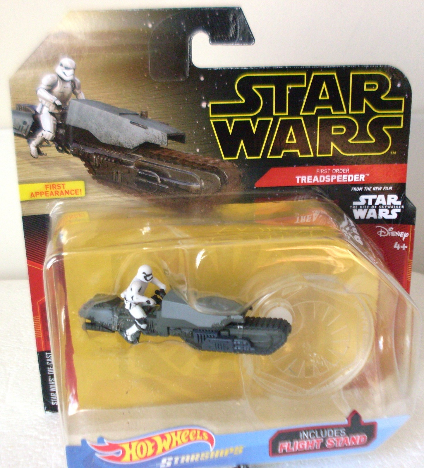 Hot Wheels Star Wars Starships First Order Treadspeeder • New Sealed