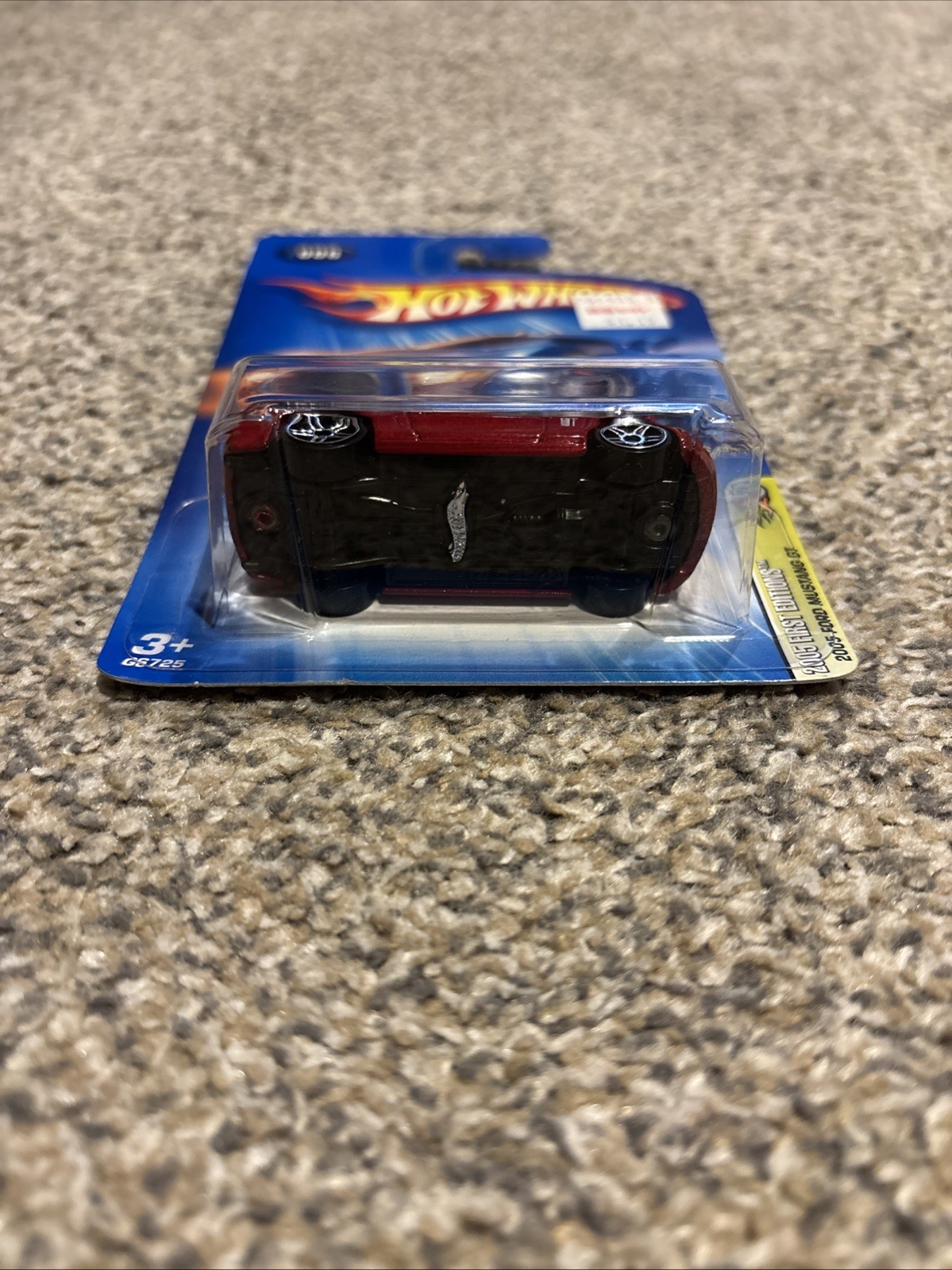 2005 Hot Wheels First Editions Realistix 6/20 2005 Ford Mustang GT Red Body Pr5
