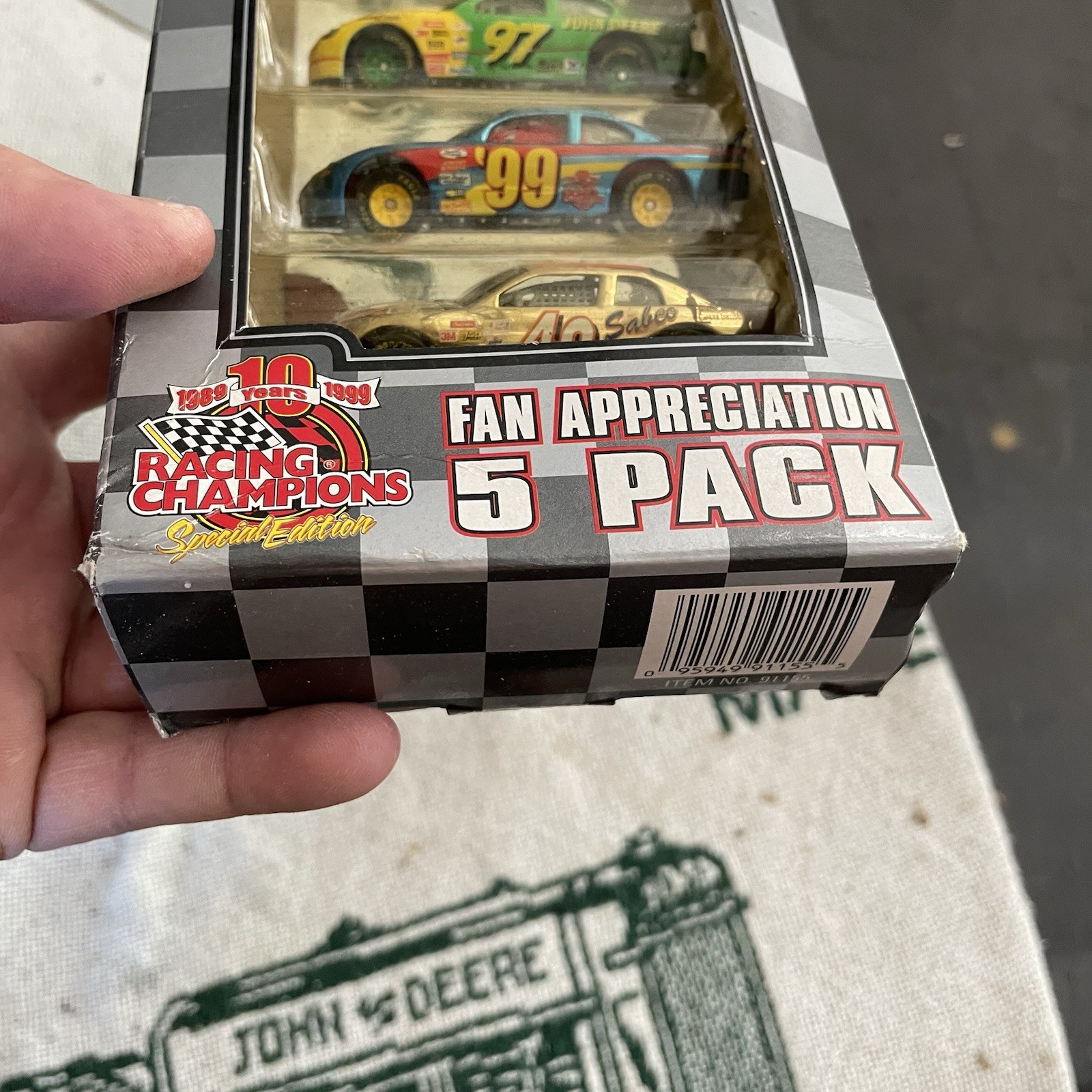 Vintage Racing Champions 10 Years NASCAR Fan Appreciation 5 Pack Issue #1