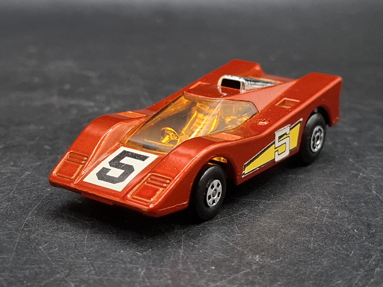 Vintage 1971 Matchbox Superfast Lesney No. 7 Harry Hustler With Original Box