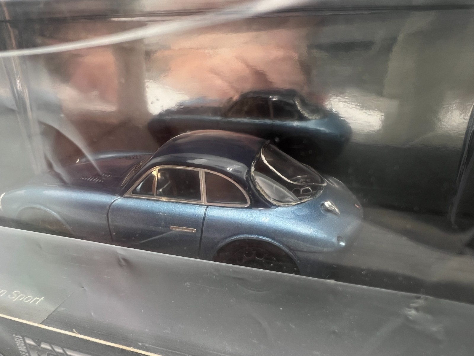 *DAMAGED* MATRIX – 1:43 model – Moretti FIAT 750 Gran Sport – Blue – MX31309-012
