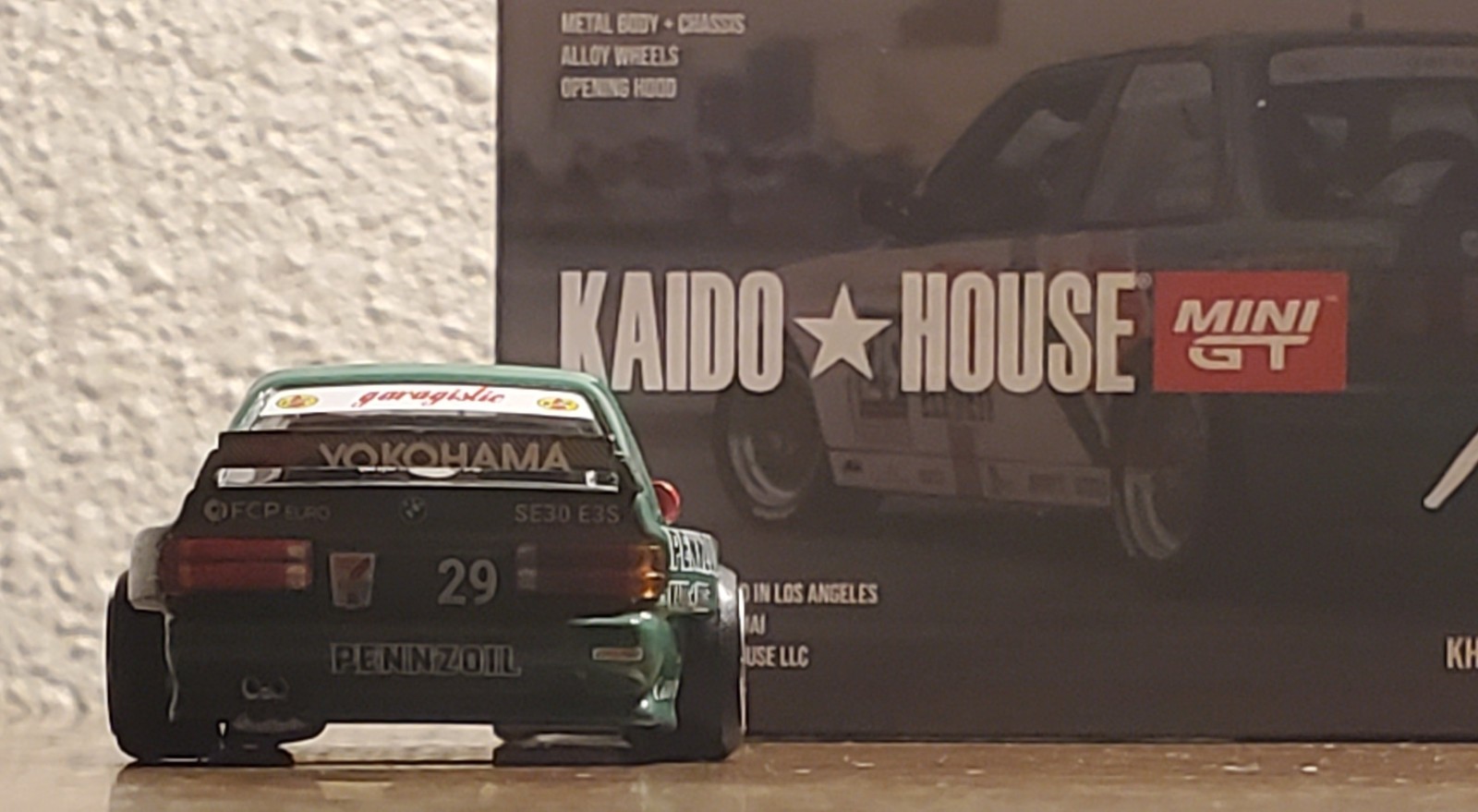 Kaido House x Mini GT BMW M3 Larry Chen 7-Eleven 1/64 KHMG217