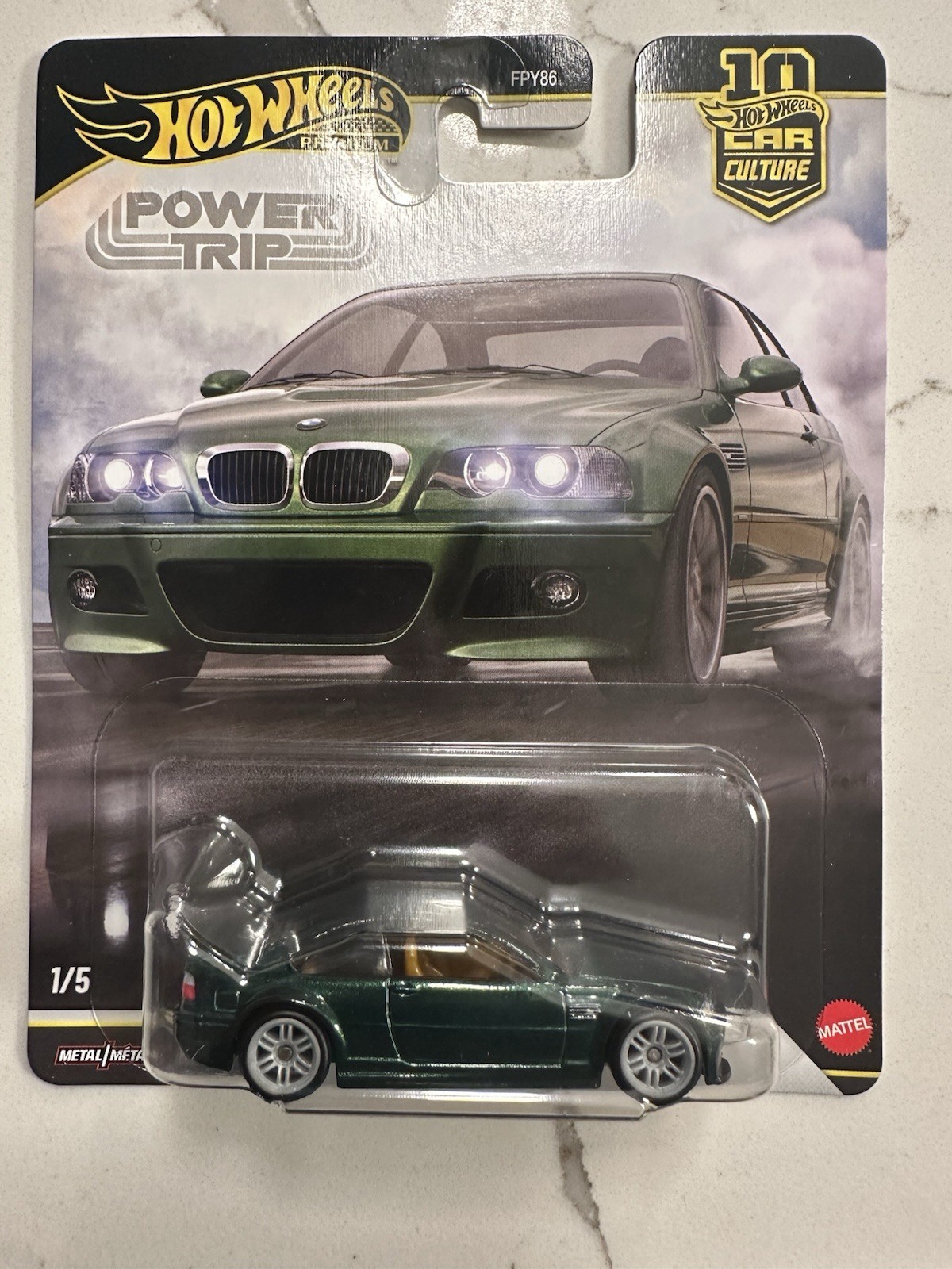 Hot Wheels Premium BMW M3 E46 Green Power Trip FPY86-961 R 1/64