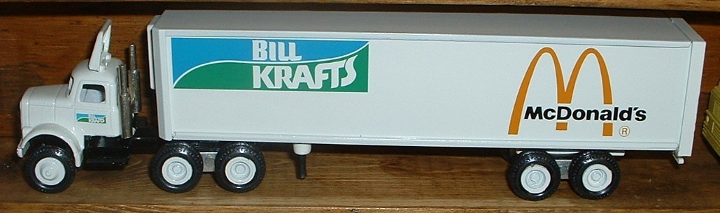McDonald’s Bill Krafts ’83 Winross Truck