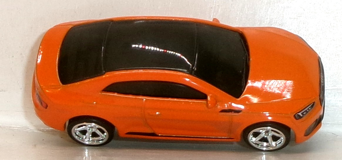 LOOSE 2026 HOT WHEELS 1:64 ORANGE AUDI RS 5 COUPE WHEEL SWAP REAL RIDERS