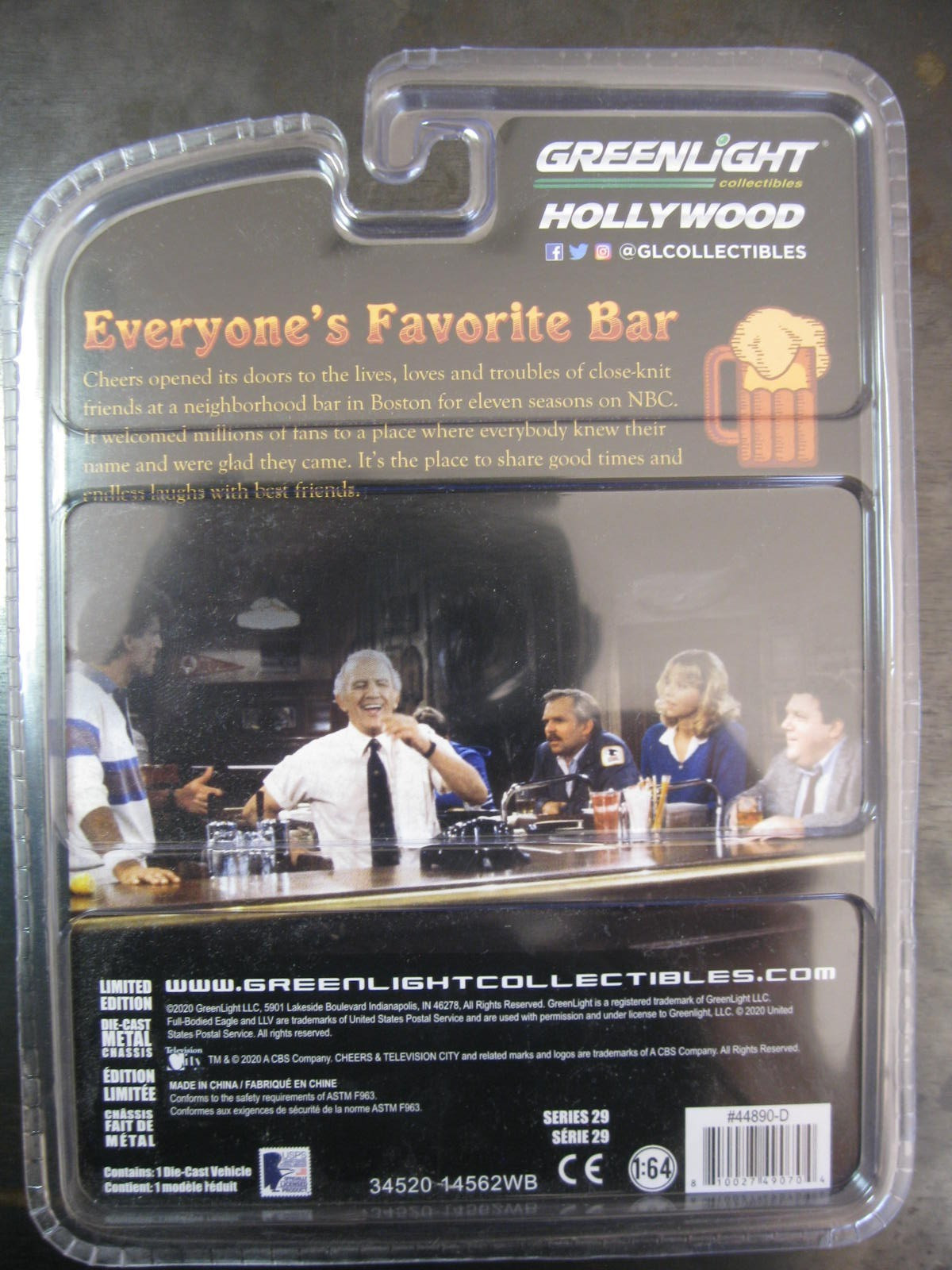 Cheers Cliff Clavin USPS Grumman LLV Mail Truck! united states postal service