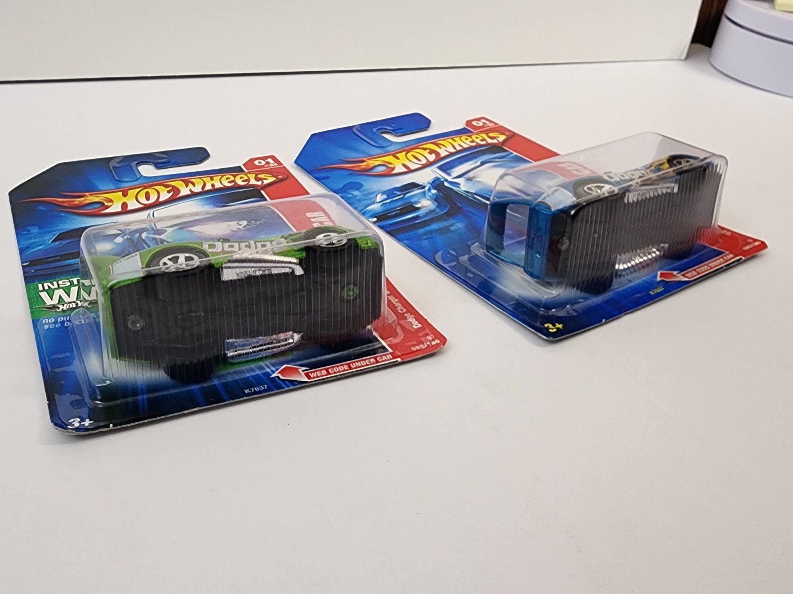 Hot Wheels Code Car Dodge Charger Daytona / Lot of 2 / A24