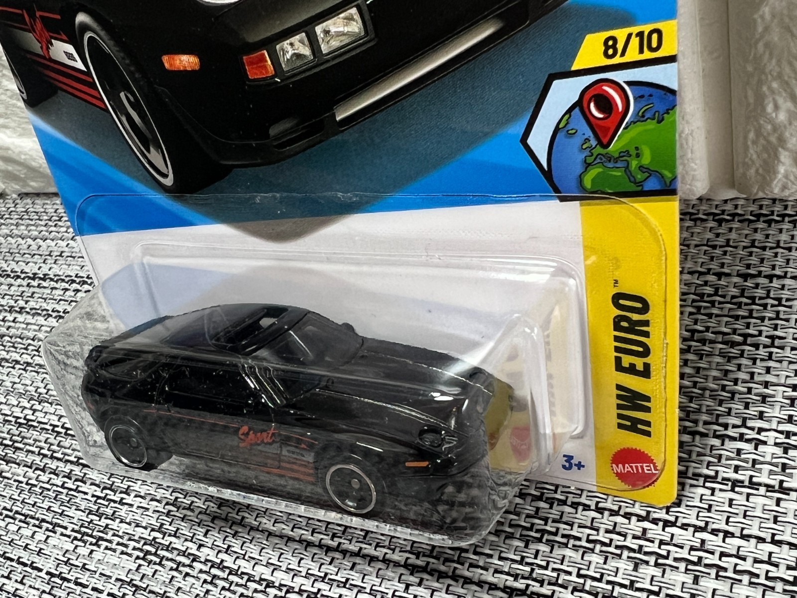 Hot Wheels HW Euro 8/10 1983 Porsche 928S 171/250 Black