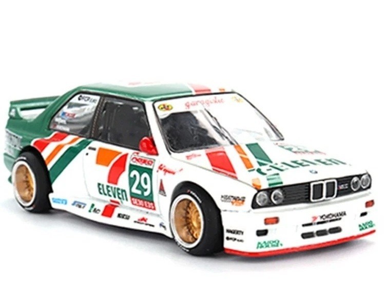 Kaido House x Mini GT 1:64 BMW M3 Kaido Works Larry Chen V1 7-Eleven KHMG217-2C