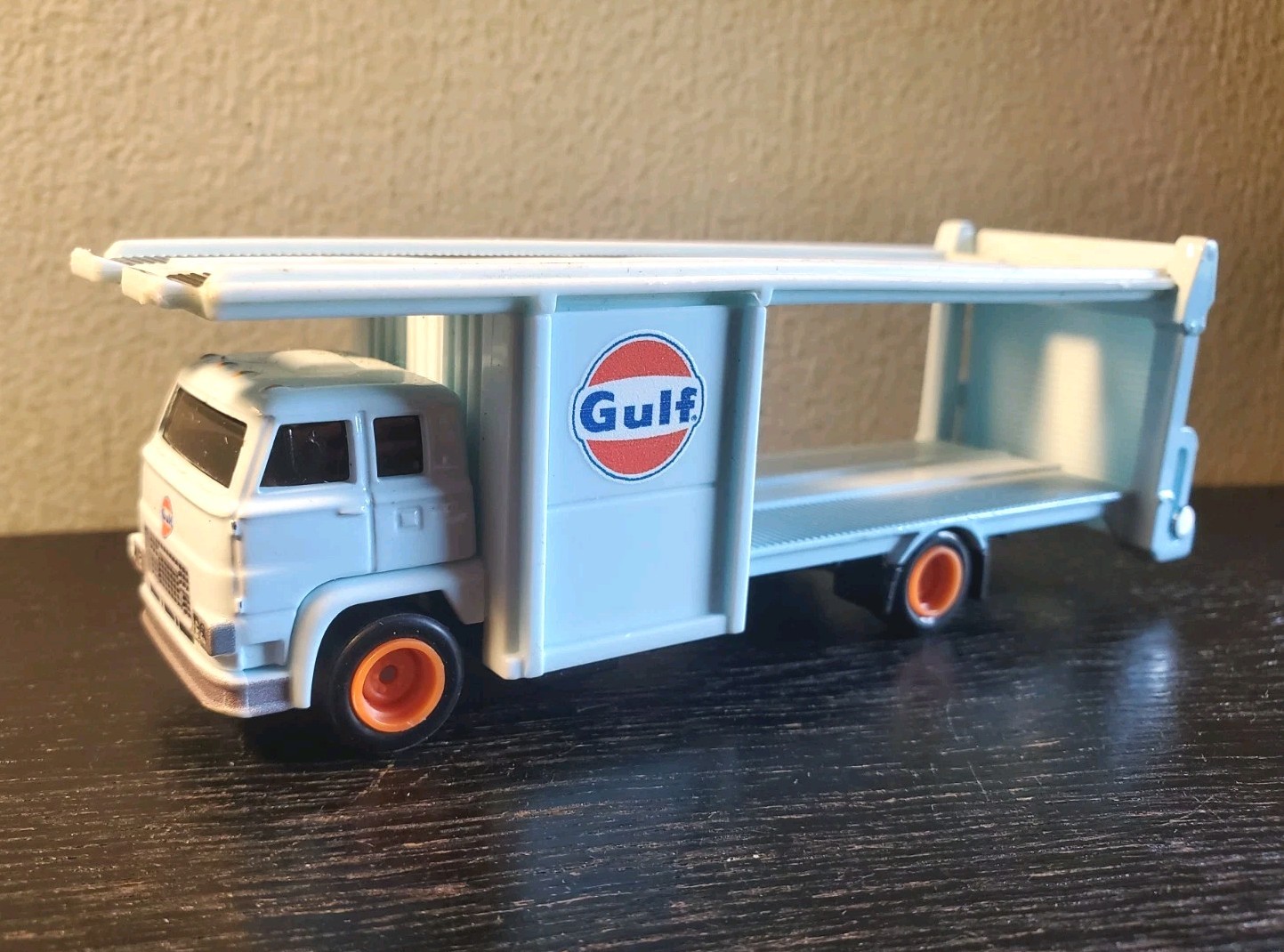 Hot Wheels Team Transport Gulf Second Story Lorry De Tomaso Pantera Gruppo Truck