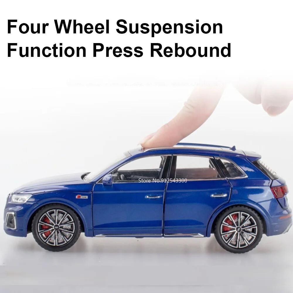 1:24 AUDI Q5 SUV Alloy Car Model Diecast & Toy Vehicle Metal Childrens Gift Kids