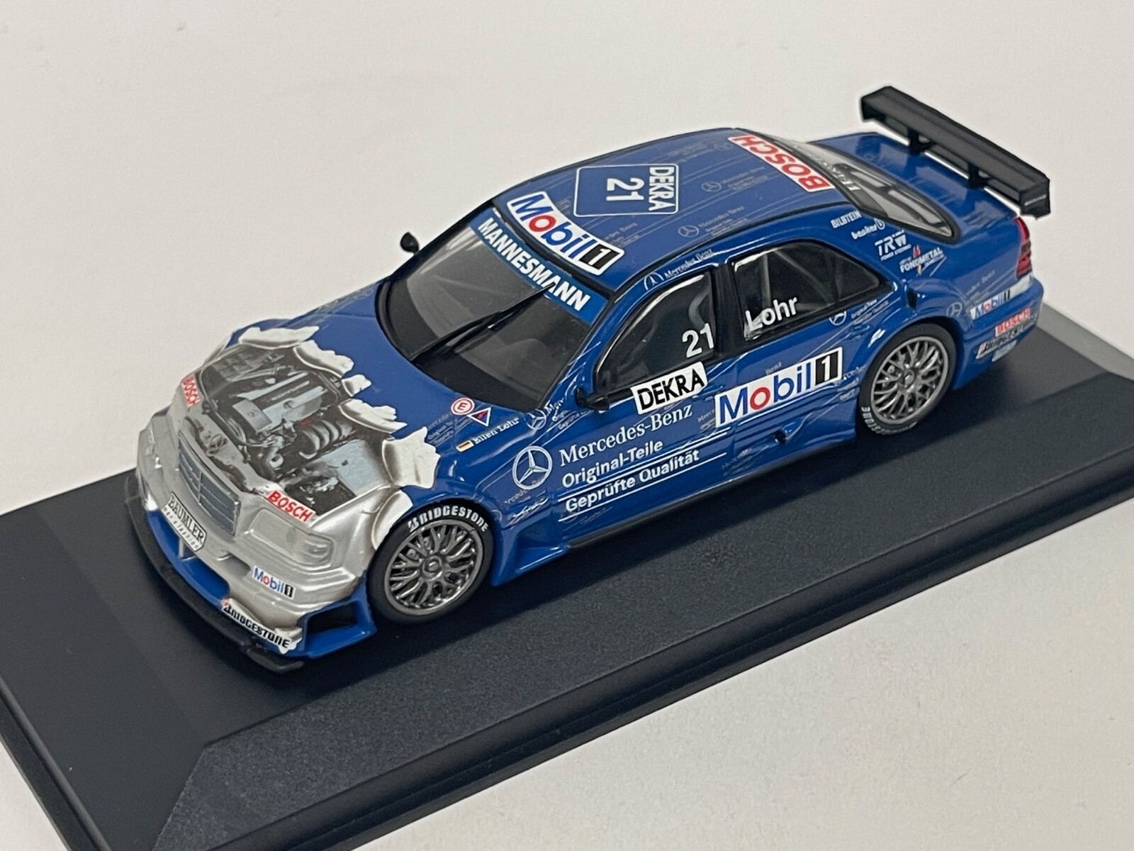 1/43 Minichamps Mercedes AMG C-Class 1996 DTM, Pearson E.Lohr 430963521 CS907