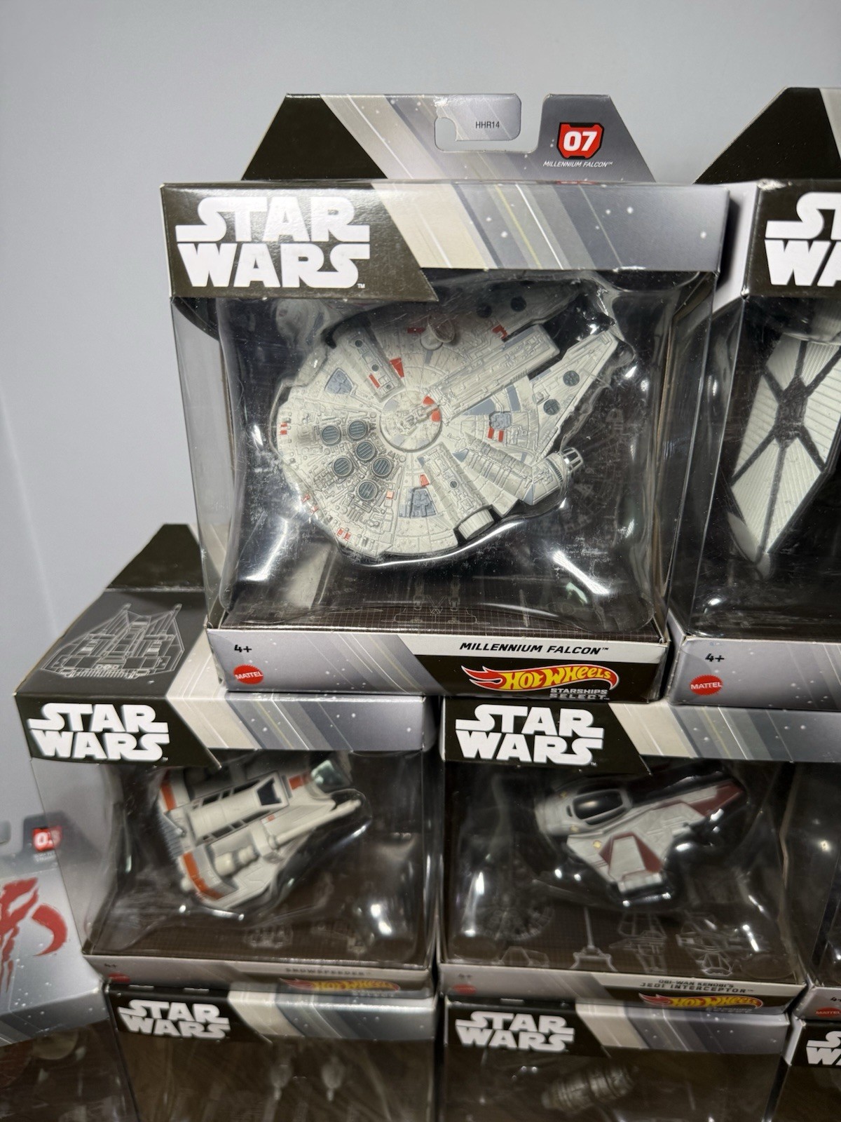 Hot Wheels Star Wars Starship Select, Lot Of 14 Sealed ~ AT-ST, Imperial Shuttle