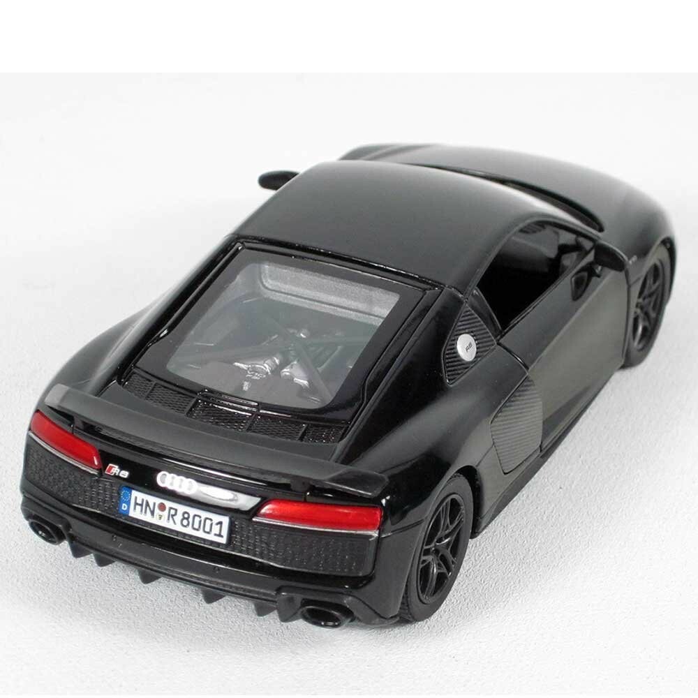 5422 5″ Die-cast: 2020 Audi R8 Coupe (BLACK) 1/36 Scale. Pull back go action!