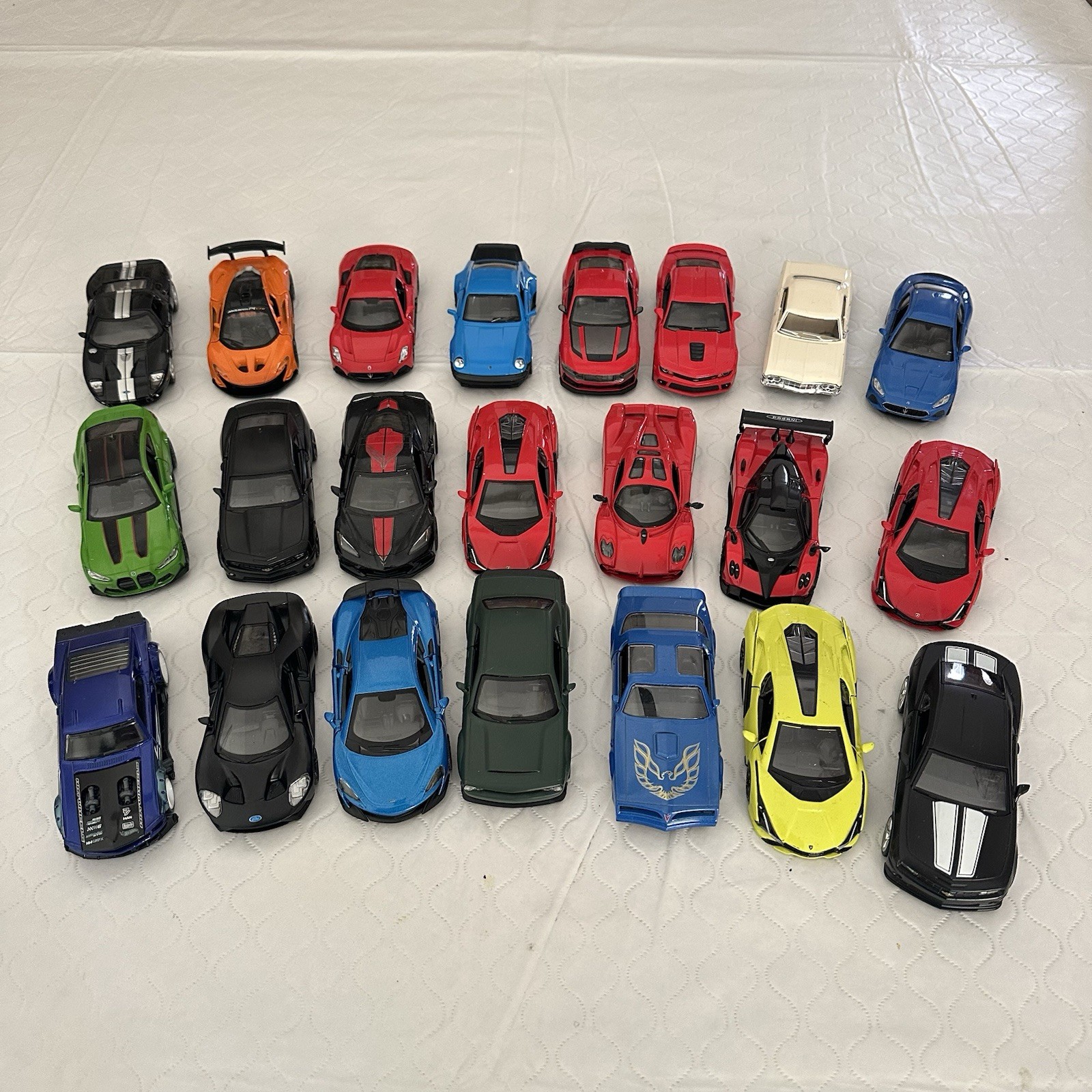 UNI Fortune Kintoy Hot Wheels KINSMART RMZ MSZ City QDiecast Cars 1/36 Lot Of 22