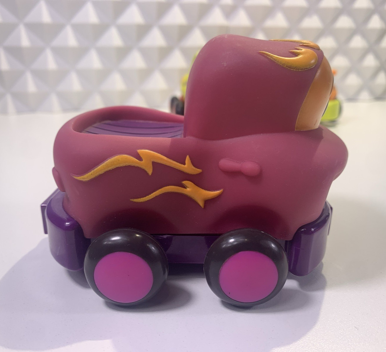 3 BATTAT Parents Pull Back and Go Cars Soft Vinyl