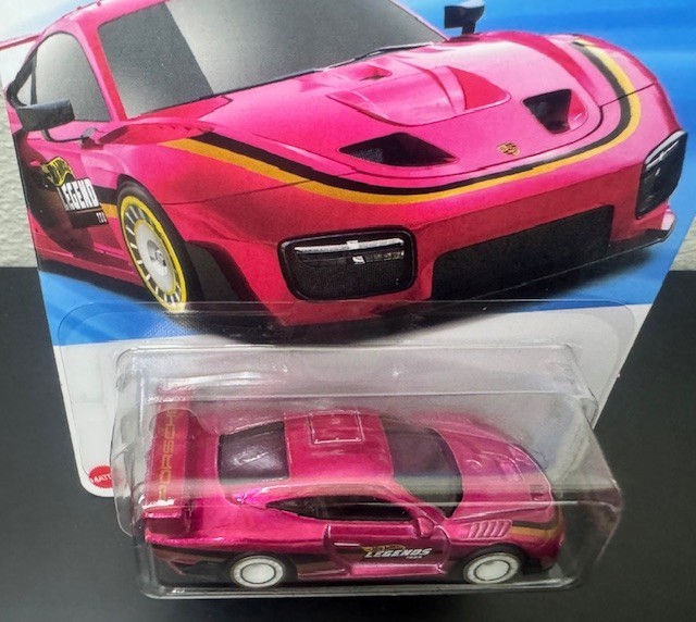 Hot Wheels Porsche 935 Legends Tour 2025 Collector Edition Pink + Free Protector