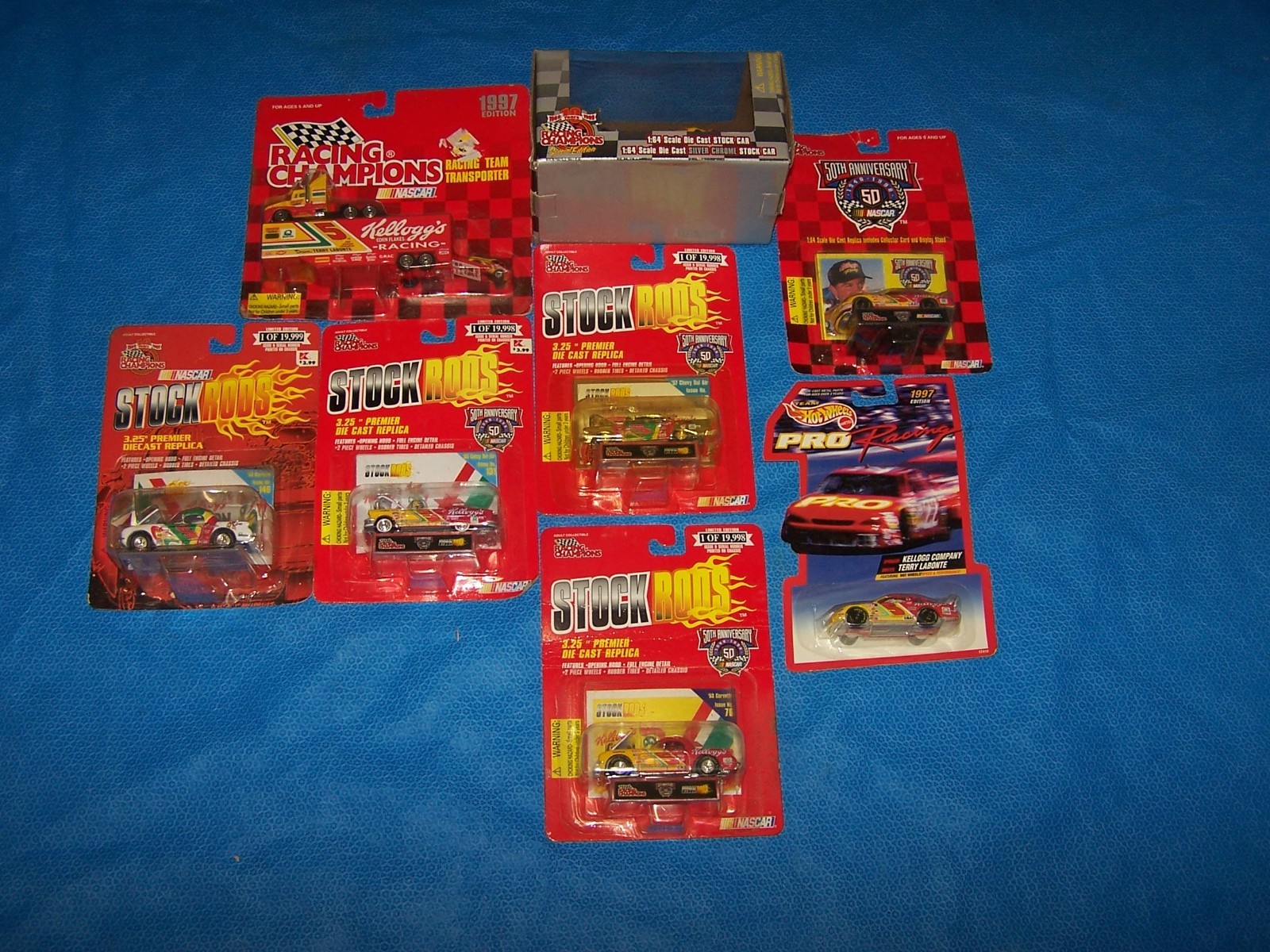 Racing Champions Terry Labonte – NASCAR Collectables Die-cast 1/64 (Lot of 8)