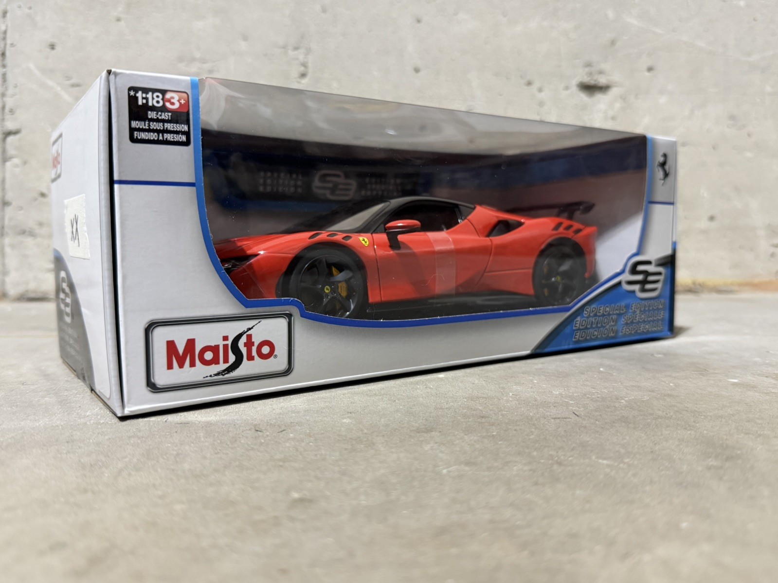 Ferrari SF90 XX Stradale 1:18 Maisto Special Edition – Red