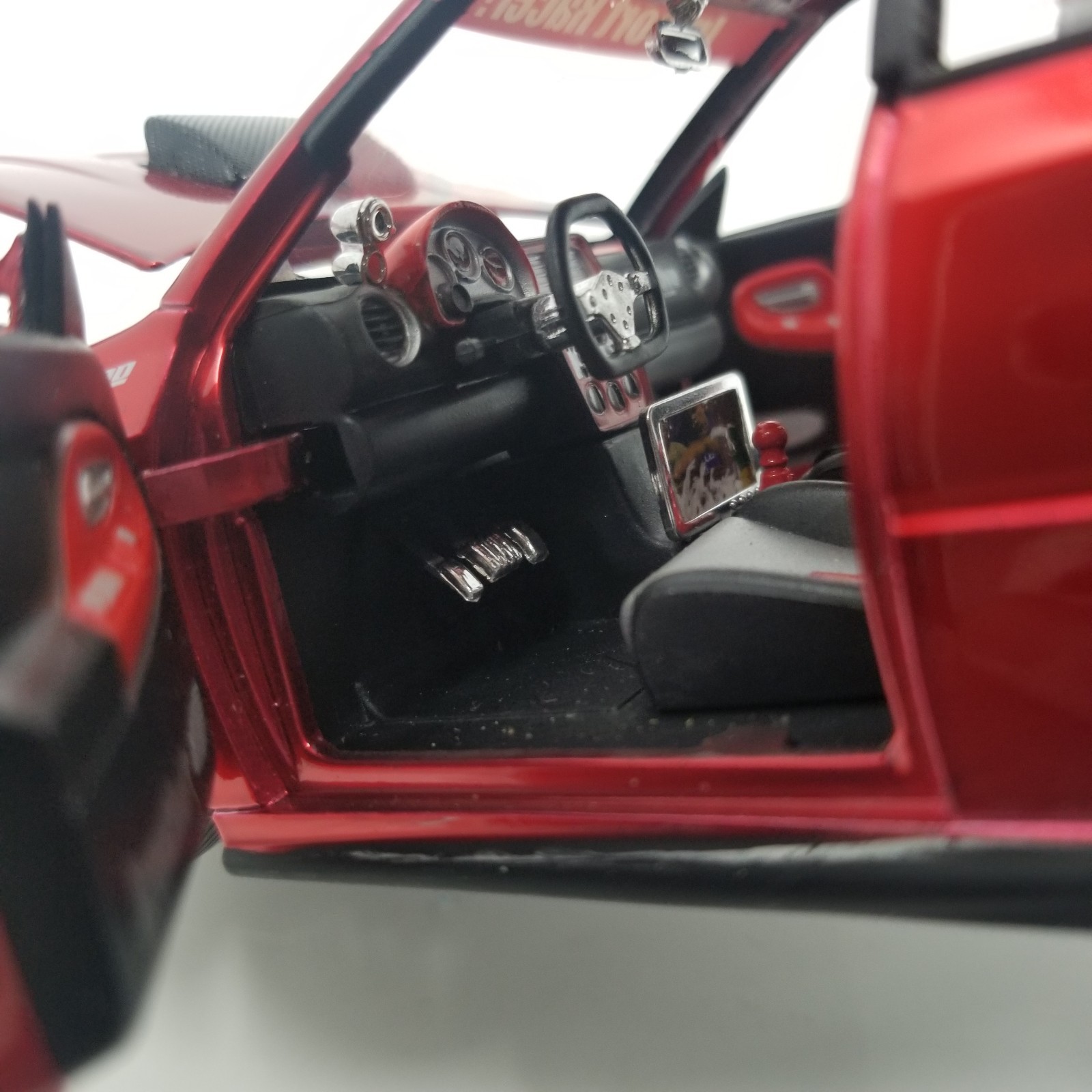 Jada Toys Import Racer 1:24 Scale Red Subaru Impreza WRX STi