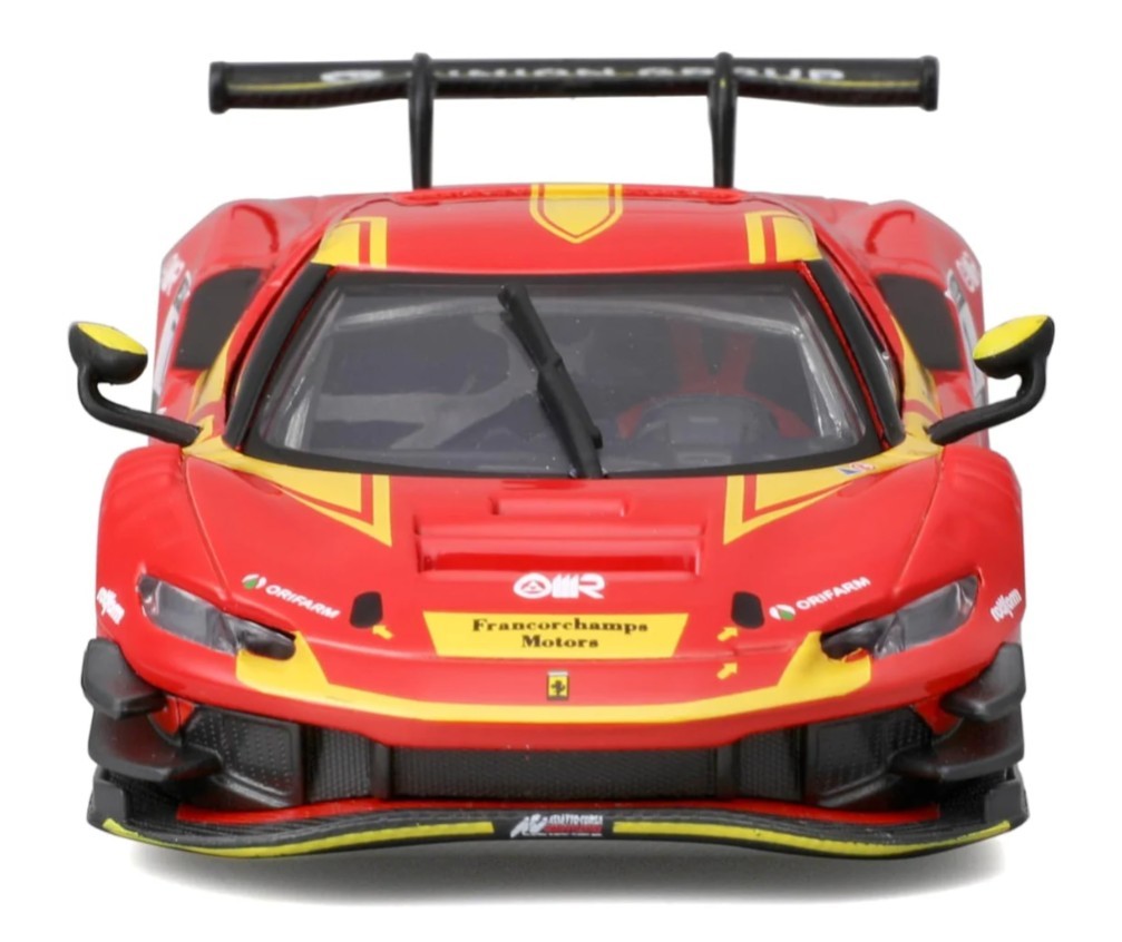 Bburago FERRARI 296 GT3 #71 “Francorchamps” (2022) 1/43 Diecast New Sealed HTF