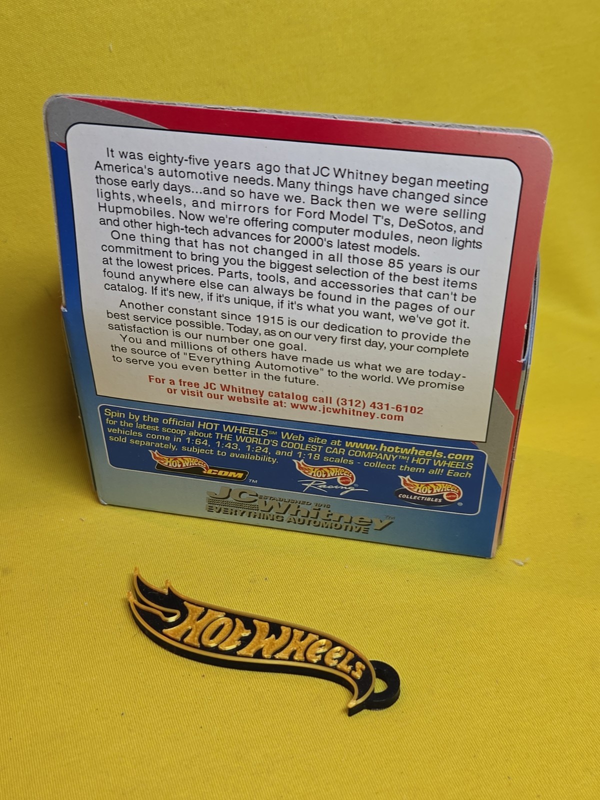Hot Wheels JC Whitney Chevy C3500 Dually in Blue Real Riders Sealed & Gift🔥48
