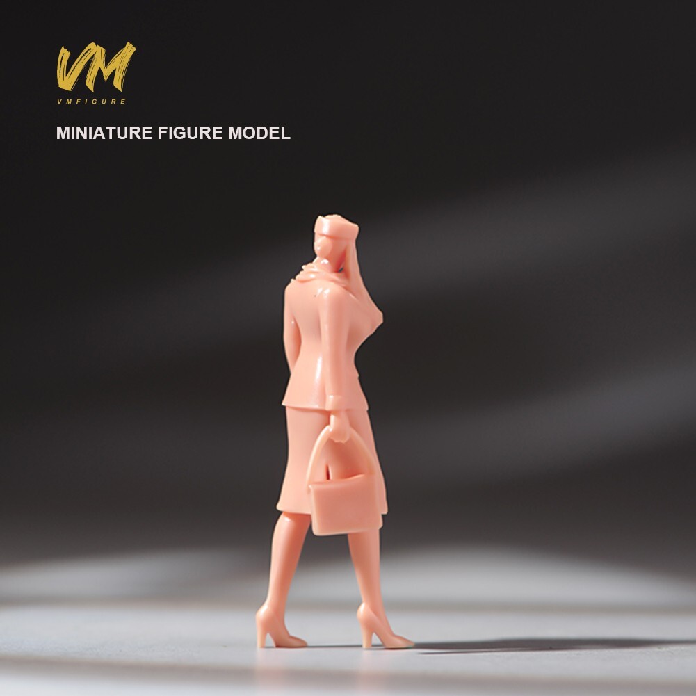 Resin 1/18 1/24 1/43 1/64 1/87 UnpaintHeroic Life Mini Doll Figure Model Toys