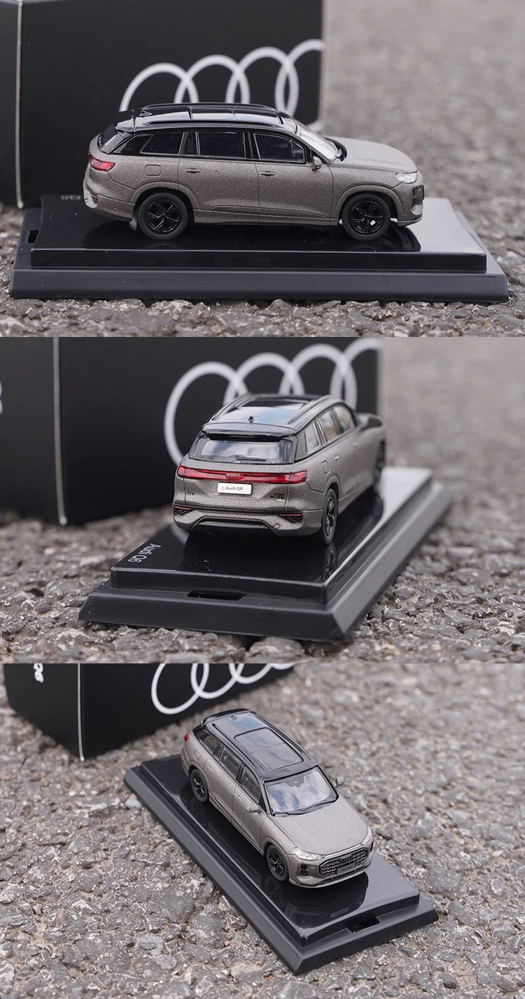1:64 Audi Q6 2025 SUV Alloy Sports Car Model Diecast Metal Luxy Vehicles Car