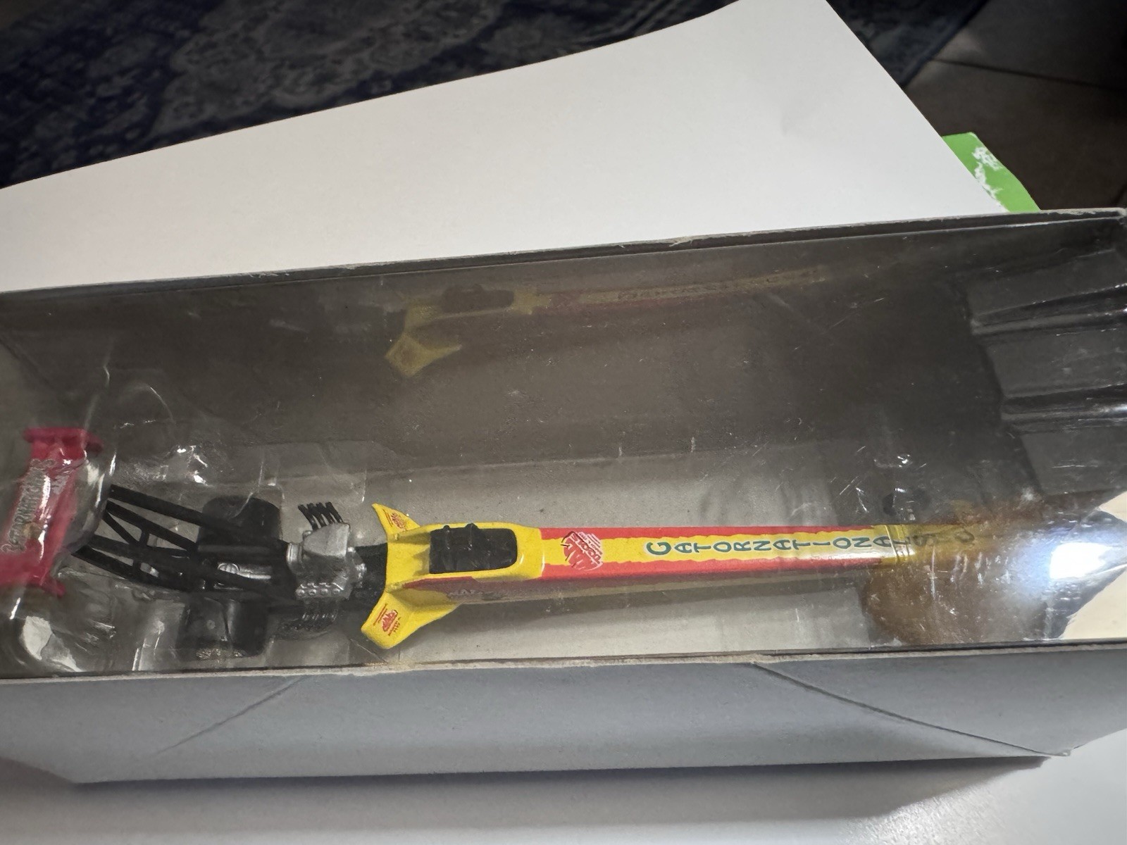 MAC Tools NHRA Winston Drag Racing 1:64 Dragster Diecast 1997 Yellow/Red