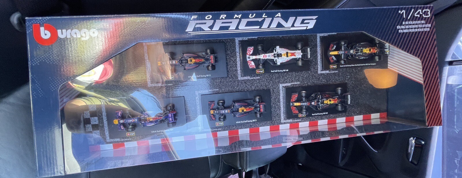 Bburago Red Bull Racing Formula 1 F1 1:43 Scale Die Cast Metal 6 Cars Set New