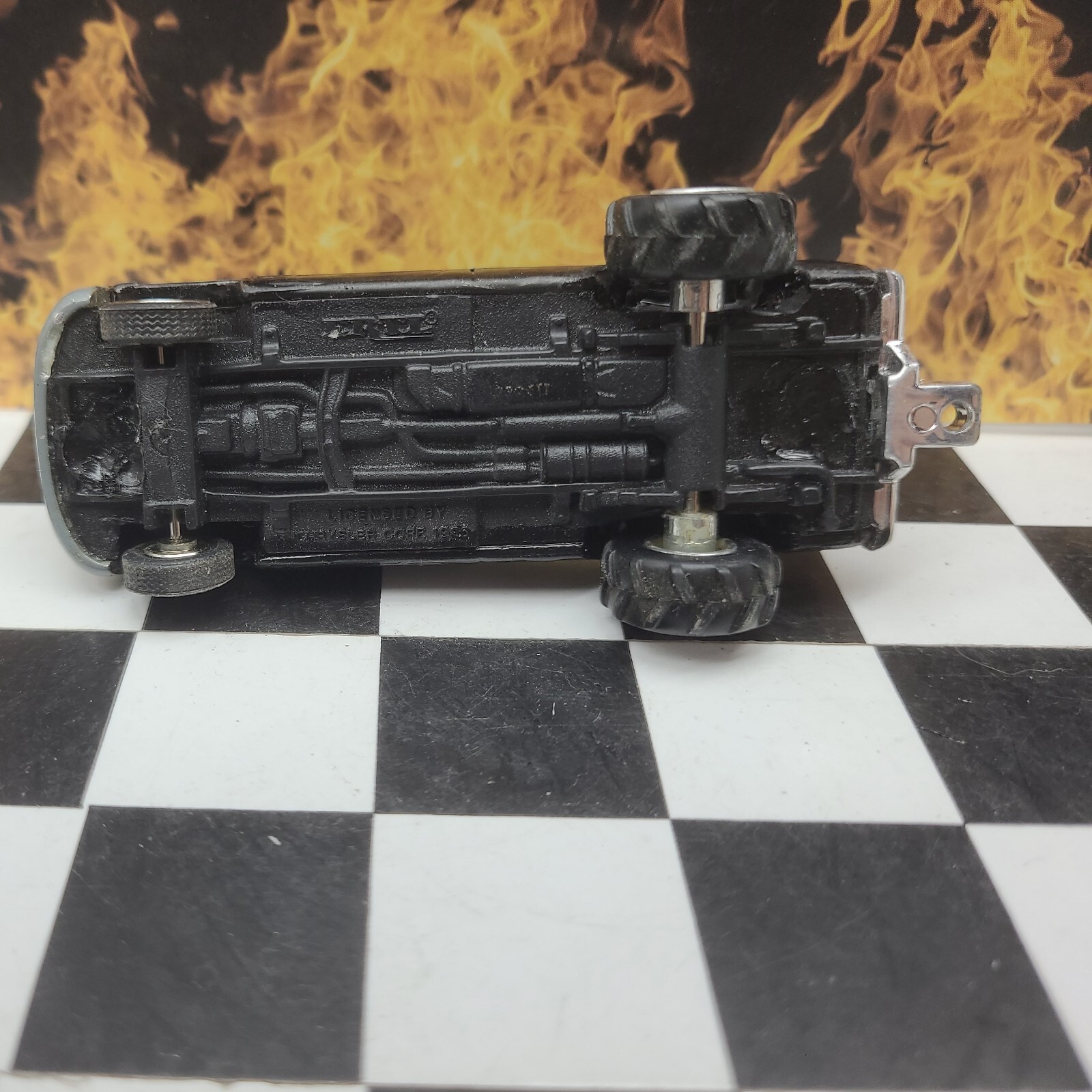 CUSTOM BUILT 1:64 2nd Gen DODGE HOT ROD Pro PULLING TRUCK Pull Puller Ertl 2wd