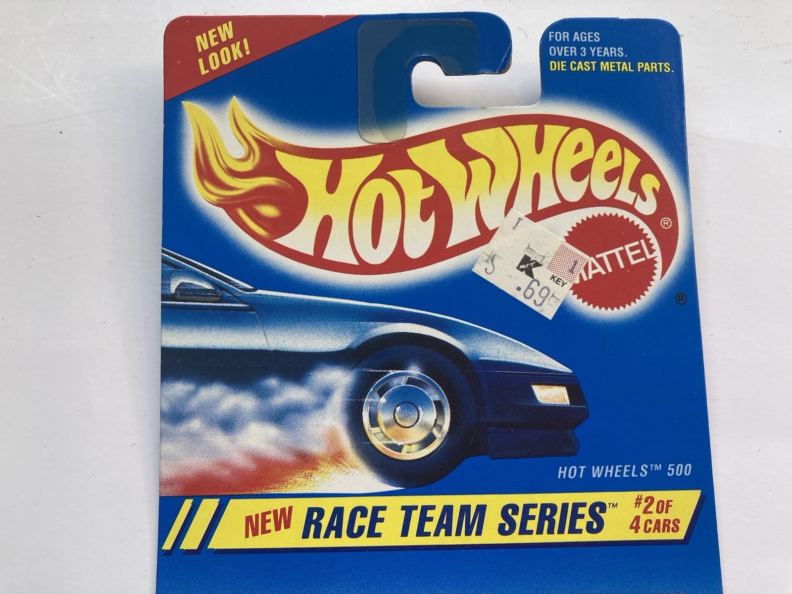 1995 Hot Wheels #276 Race Team Series 2/4 HOT WHEELS 500 Blue w/Chrome