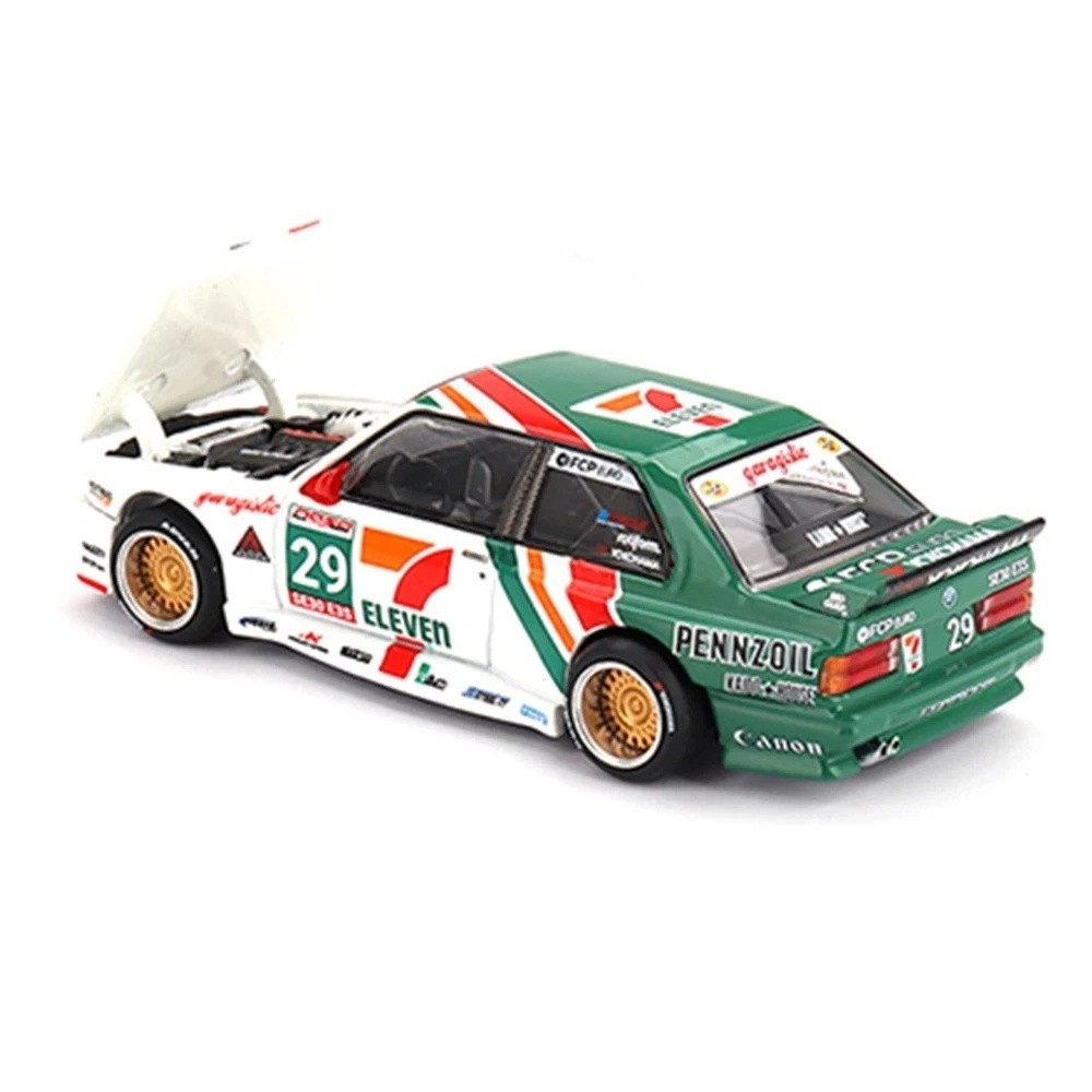 Kaido House x Mini GT 1:64 BMW M3 Kaido Works Larry Chen V1 7-Eleven KHMG217-2C