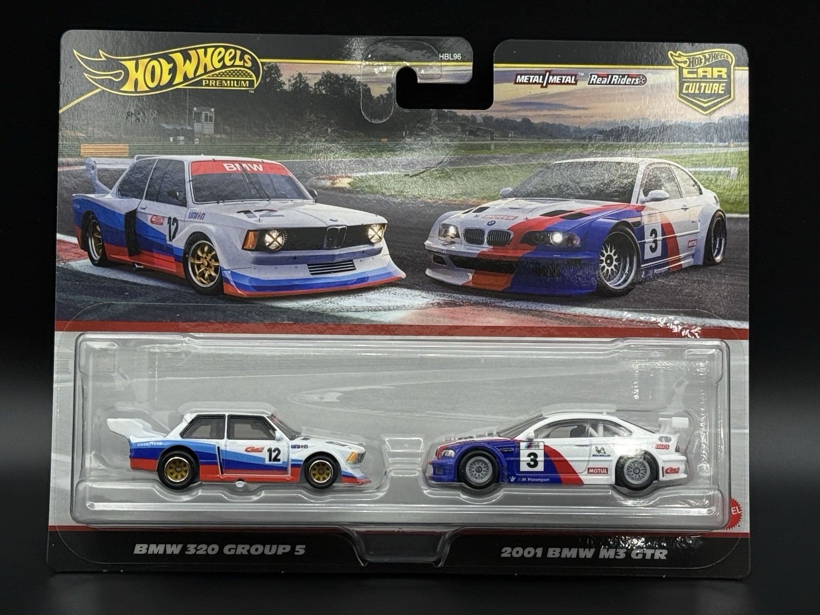 2025 Hot Wheels Premium Car Culture 2 Pack BMW 320 Group 5 & 2001 BMW M3 GTR