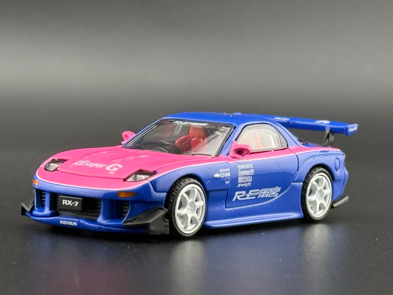Pop Race Mazda RX7 RE-AMEMIYA 640240 1/64