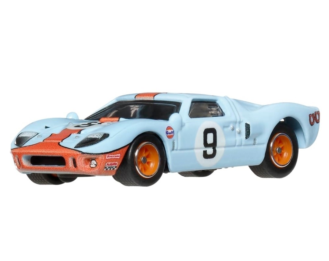 Hot Wheels Premium Collector Diorama Gulf Set McLAREN F1 Supervan Ford GT-40 NEW