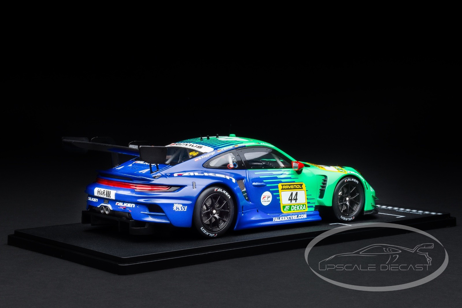IXO 1:18 Porsche 911 GT3 R #44 10th 24h Nürburgring 2024 Falken Motorsports NEW