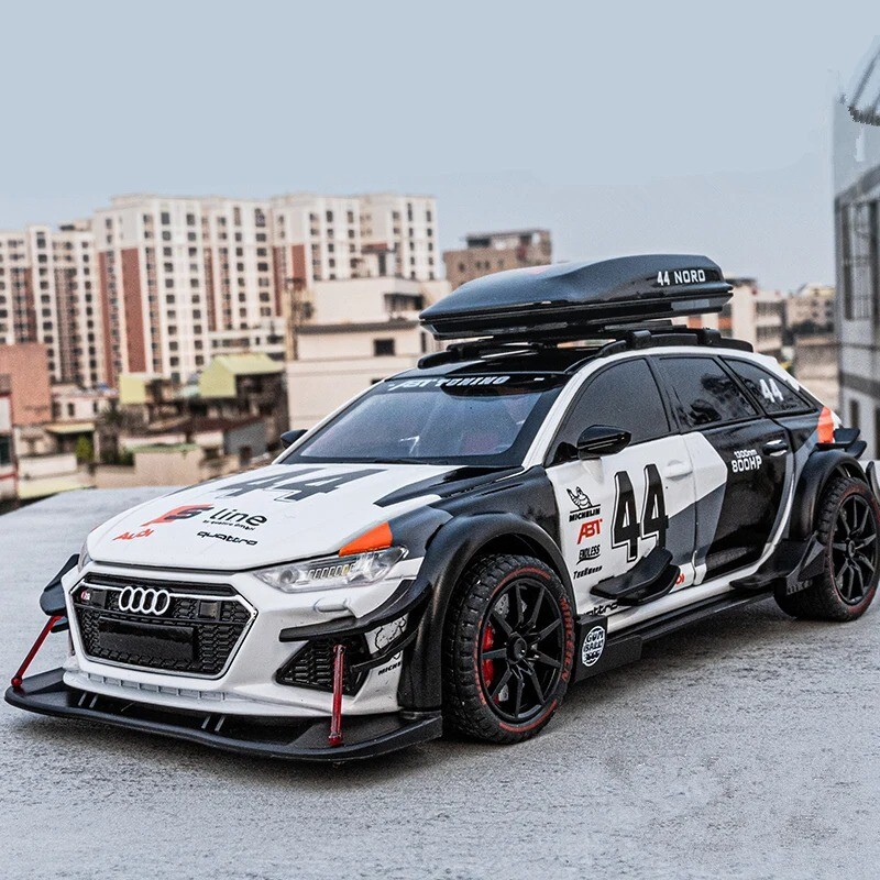 1/24 Audi RS6 Avant Station Wagon Alloy Track Racing Car Model Sports Car