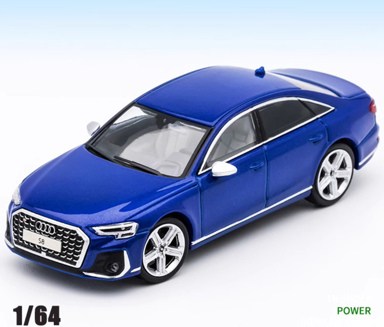 GCD 1/64 Scale Audi S8(D5) Diecast Car Model Toy Collection Gifts 4 Colors