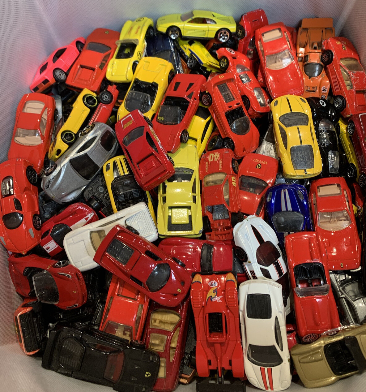Hot Wheels, Matchbox Ferrari Lot!!! Random Lot of 6; Various Models and Years!