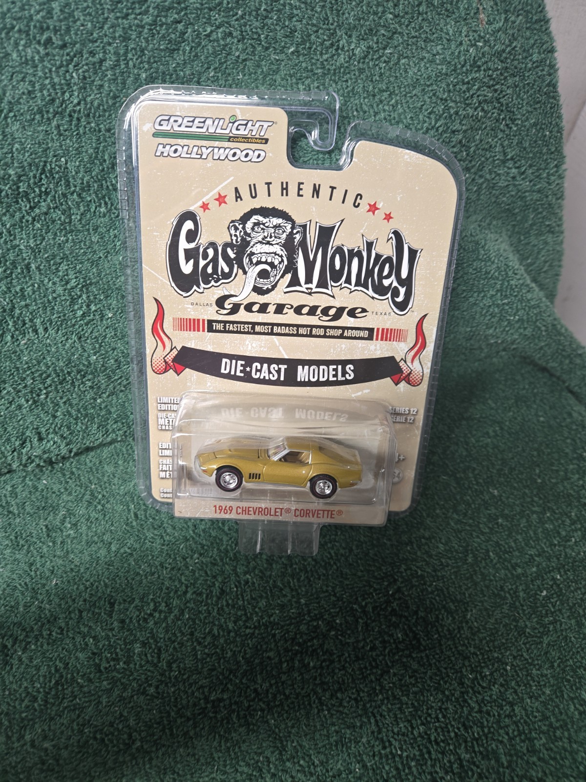 Greenlight GAS MONKEY – 1969 Chevrolet Corvette – 12AB