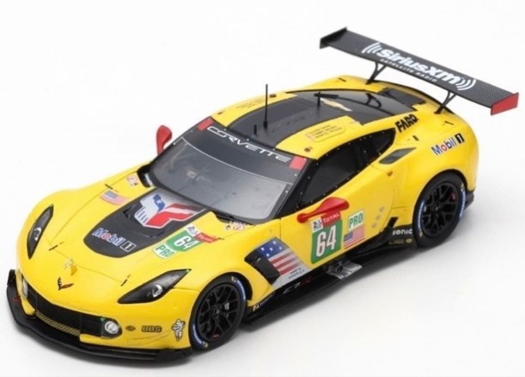 Spark 1/43 Chevrolet Corvette C7R Le Mans 2018 Collectables 17+