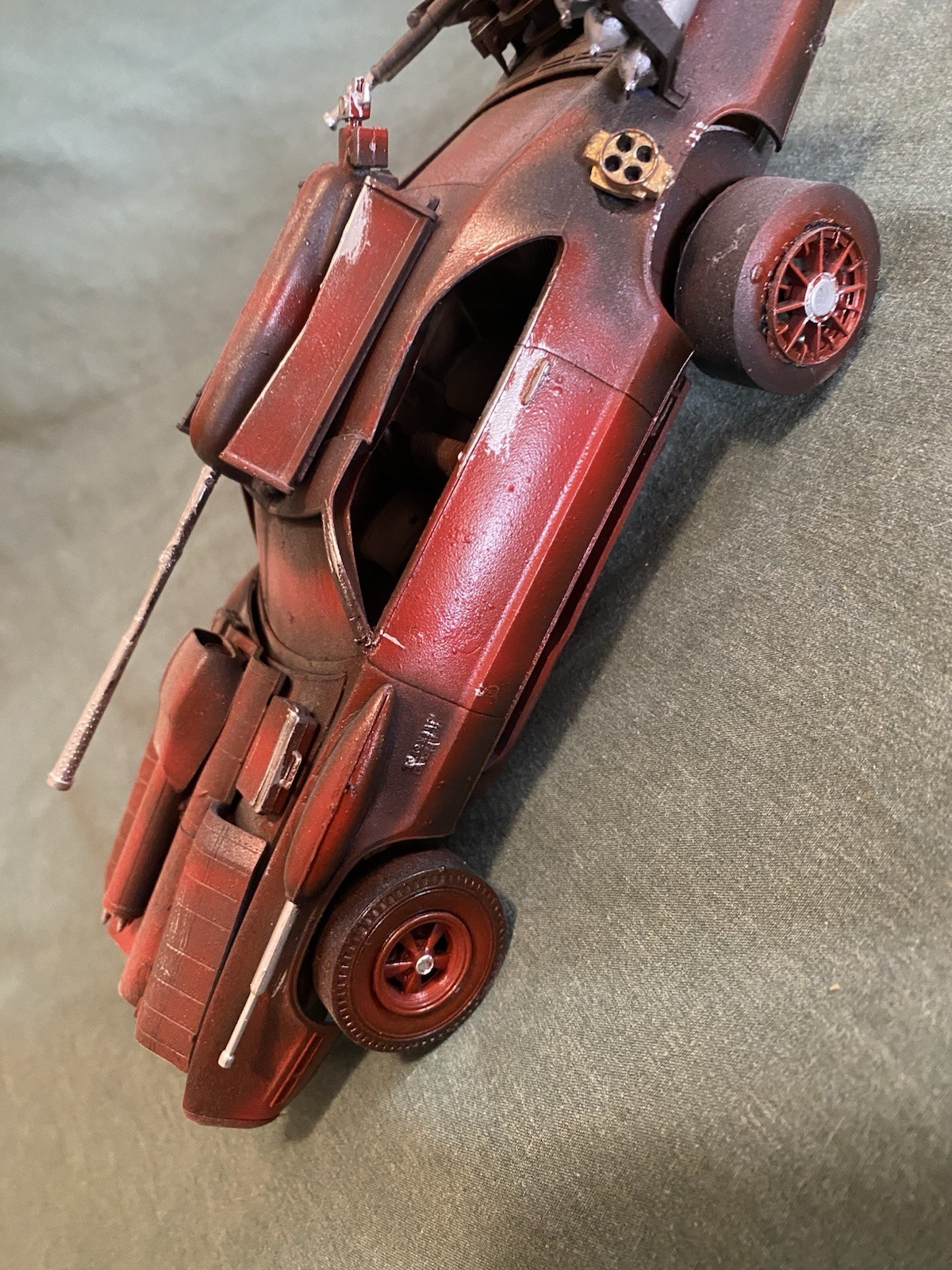 1/24 Custom Plastic Car Mad Max? Future Syfy Car