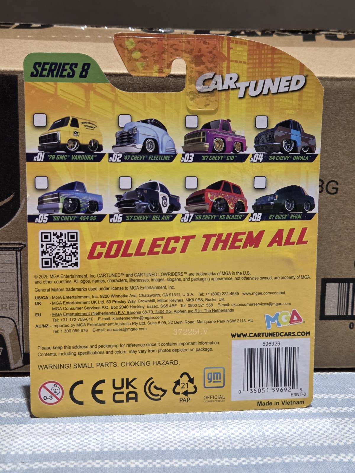 2025 CarTuned Premier Series 8 – Mainline Assortment – Set of 8