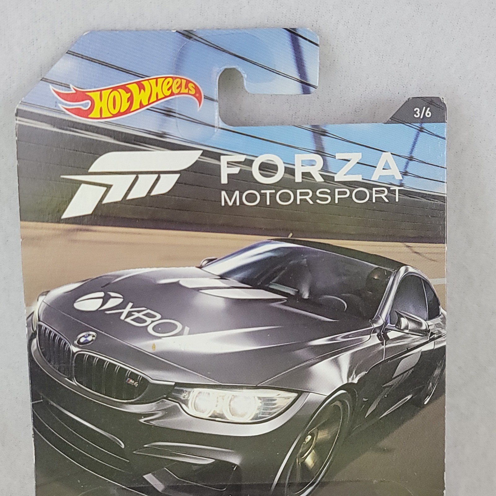 Hot Wheels Forza Motorsport BMW M4 3/6 Dark Blue Diecast Car 1:64 DWF34 2017