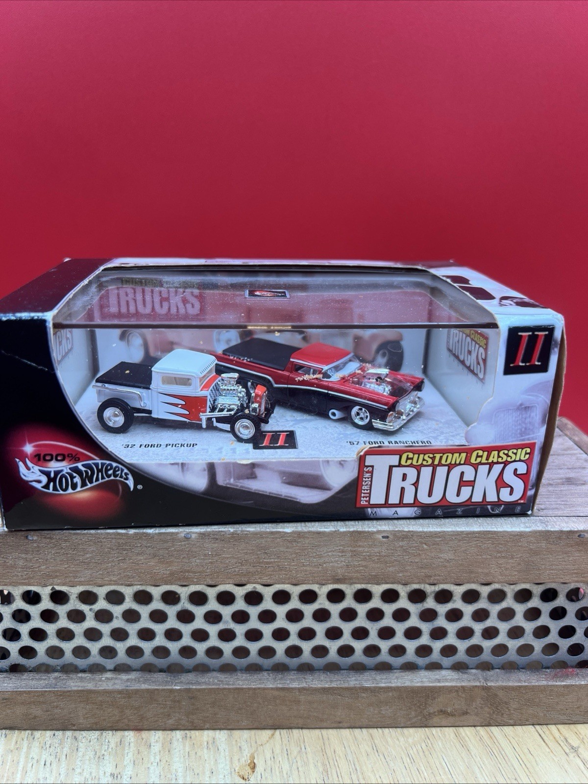 Hot Wheels Petersen’s Custom Classic Trucks ’32 Ford Pickup & ’57 Ranchero 🛞🛞